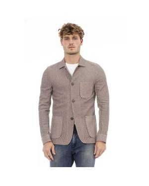 DISTRETTO12 Cotton Blazer - Gray