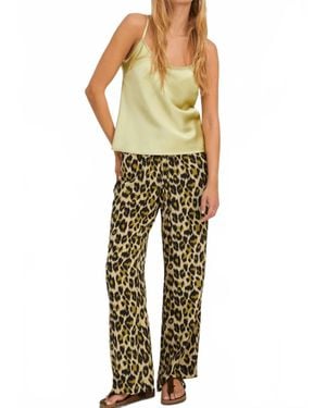 SPRWMN Silk Kauai Pants - Yellow