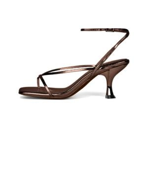 Jeffrey Campbell Fluxx Strappy Sandal - Brown