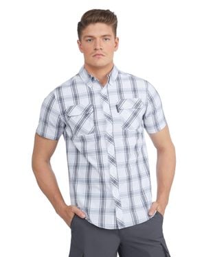 Ecko' Unltd Workwear Short Sleeve Woven Shirt - Blue