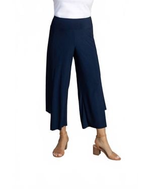 Sympli Splice Double Up Crop Pant - Blue