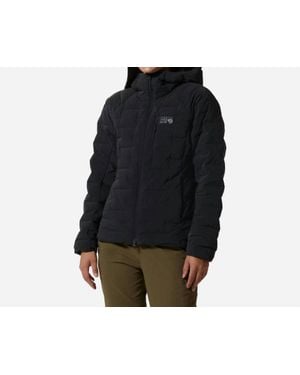 Mountain Hardwear Stretch Down Hoody Jacket - Black