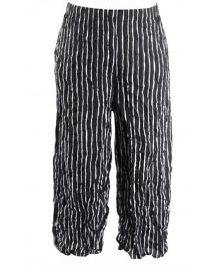 Liv Easy Crop Stripe Pant - Multicolor