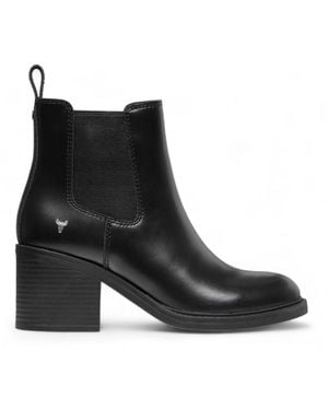 Windsor Smith Classic Leather Chelsea Ankle Boots - Black