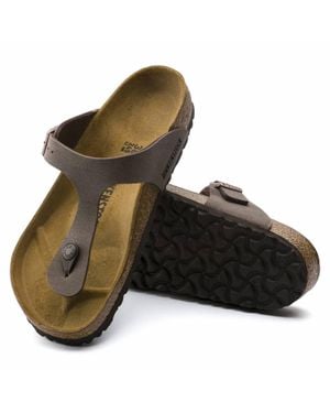 Birkenstock Gizeh Birko-Flor Sandals - Brown
