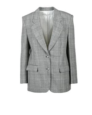 Alessandra Rich Oversized Jacket - Gray