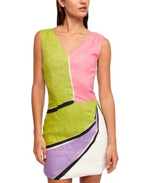 SWF Center Point Dress - Green