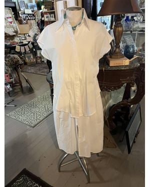 Gigi Moda One Piece Top And Skirt Dress - White