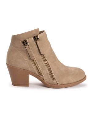 Muk Luks Yellowstone Yardley Boots - Natural