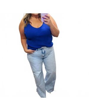 Another Love Riri Tank Top - Blue