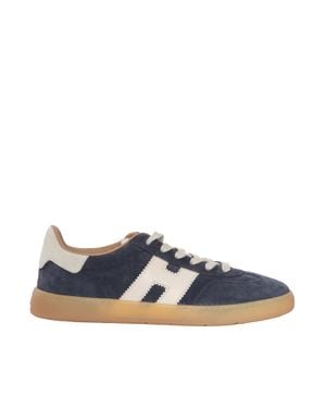 Hogan Suede Cool Low-Top Sneakers - Blue