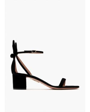 Aquazzura Bow Tie Sandal - White