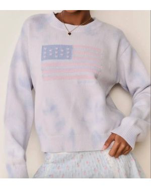 LoveShackFancy Ty Pullover Sweatshirts - Gray
