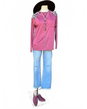 Secret Style Source All That Jazz Shirt - Pink