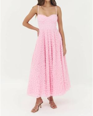 Hutch Amara Midi Gown - Pink