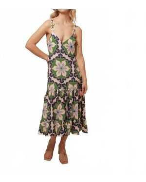 Lavi Penelope Midi Dress - Multicolor