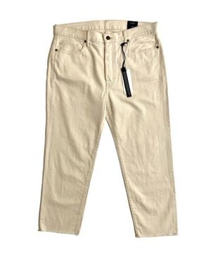 Vince Union Slouch Straight Jeans - Natural