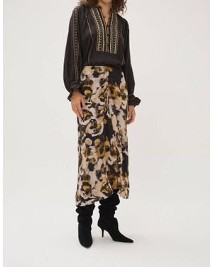 Maria Cher Carroll Bonny Long Skirt - Black