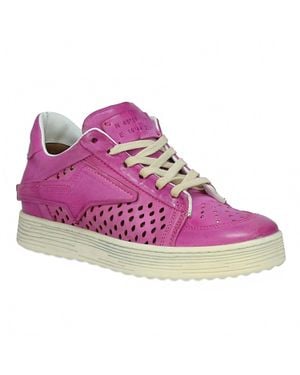 A.s.98 Adrian Leather Sneakers - Purple