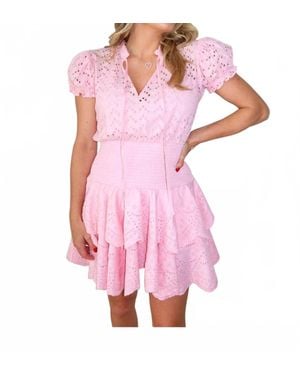Keepsake Sugar Blossom Mini Dress - Pink