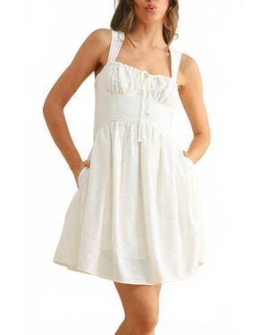 Miou Muse Wimberly Dress - White