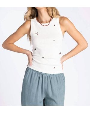 Thread & Supply Edlin Embroidery Tank - White