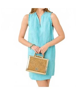 Lilly Pulitzer Kavalla Linen Dress - Blue