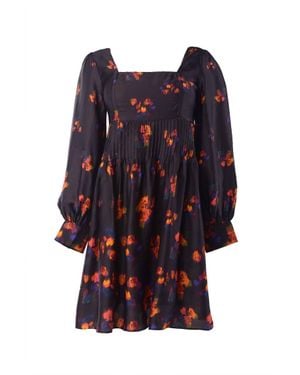 CELINA MOON Jane Mini Dress - Blue