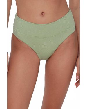Swim Systems Laura Fold Over Bikini Bottom - Green