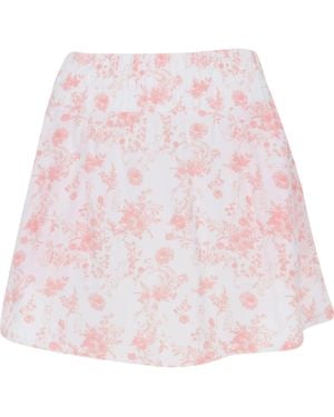 PUMA Sandy Printed Skirt Skort Fruit Floral Inch Dsgl1052 - Red