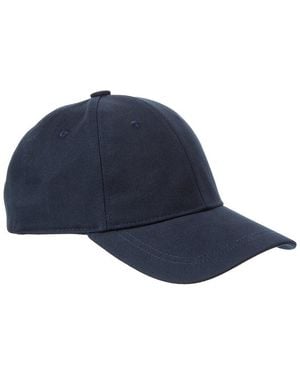 Bruno Magli Canvas Baseball Cap - Blue