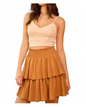 Jade By Jane Crop Tank Top - Orange