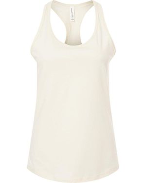 Bella Canvas Jersey Racerback Tank - Natural