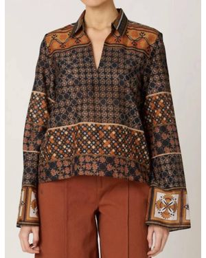 Cleobella Moira Blouse - Brown