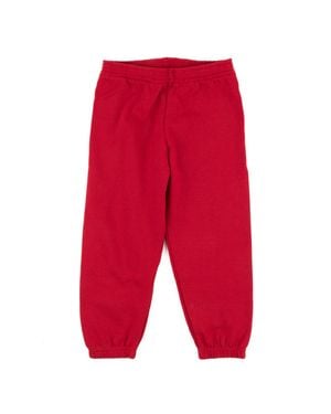 Leveret Kids Sweatpants Classic Solid Color - Red