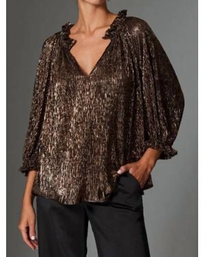 Gilner Farrar Ellie Blouse - Brown