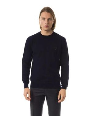 Uominitaliani Merino Wool Sweater - Blue