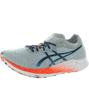 Asics Magic Speed Mesh Gym Running Shoes - Blue