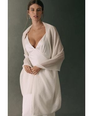 BHLDN Rue Semi-Sheer Wrap - Green