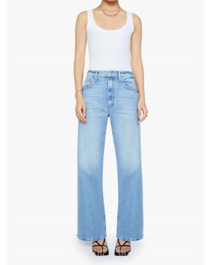 Mother Lil Lasso Sneak Jean - Blue