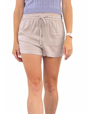 Be Cool Permanent Vacay Shorts - White