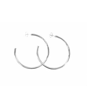Sheila Fajl Large Everyone's Favorite Hoops - Black