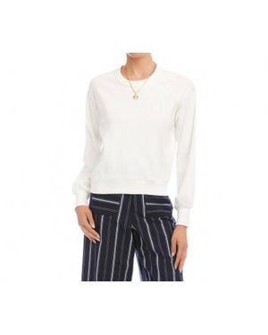 Karen Kane Long Sleeve Top - White