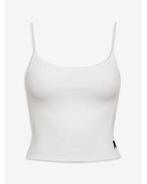 Rhude Sheer Rib Knit Tanktop - White