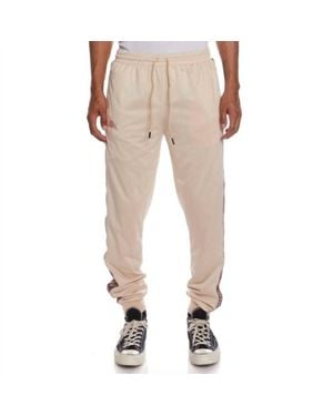 Kappa Men's Logo Tape Alic 2 Trackpant - Natural