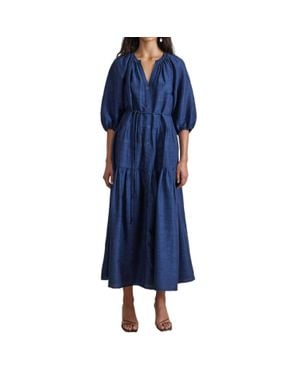 Apiece Apart Mitte Maxi Dress - Blue