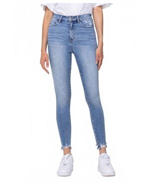 cello High Rise Skinny Jeans - Blue
