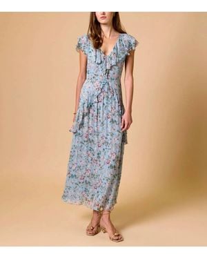 Cleobella Sabrina Ankle Dress - Blue