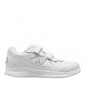 New Balance Walking 577 Hook And Loop Walking Shoe - White