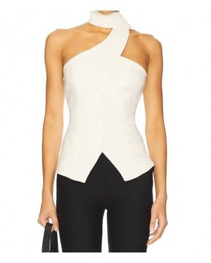 ALL THE WAYS Courtney Top - White
